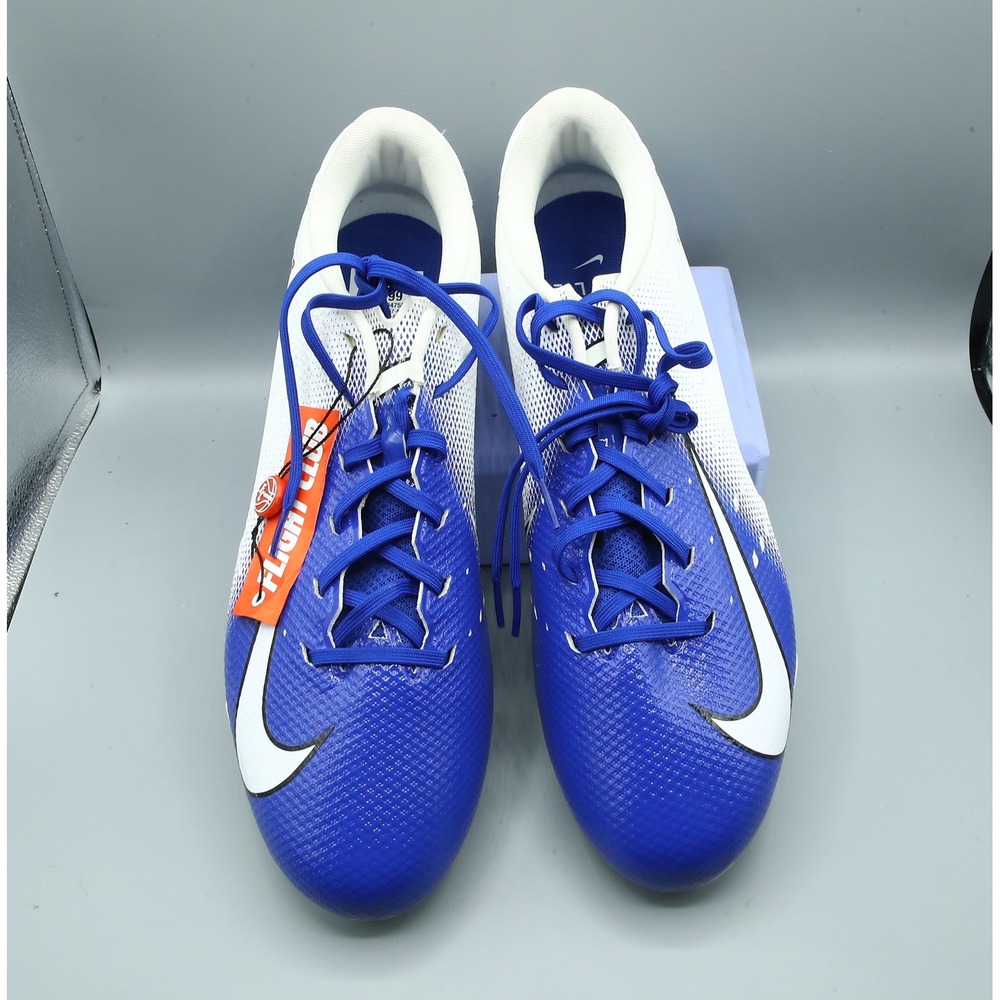 Nike Vapor Untouchable Speed 3 Football Cleats Blue White AO3034-103 Mens 15
